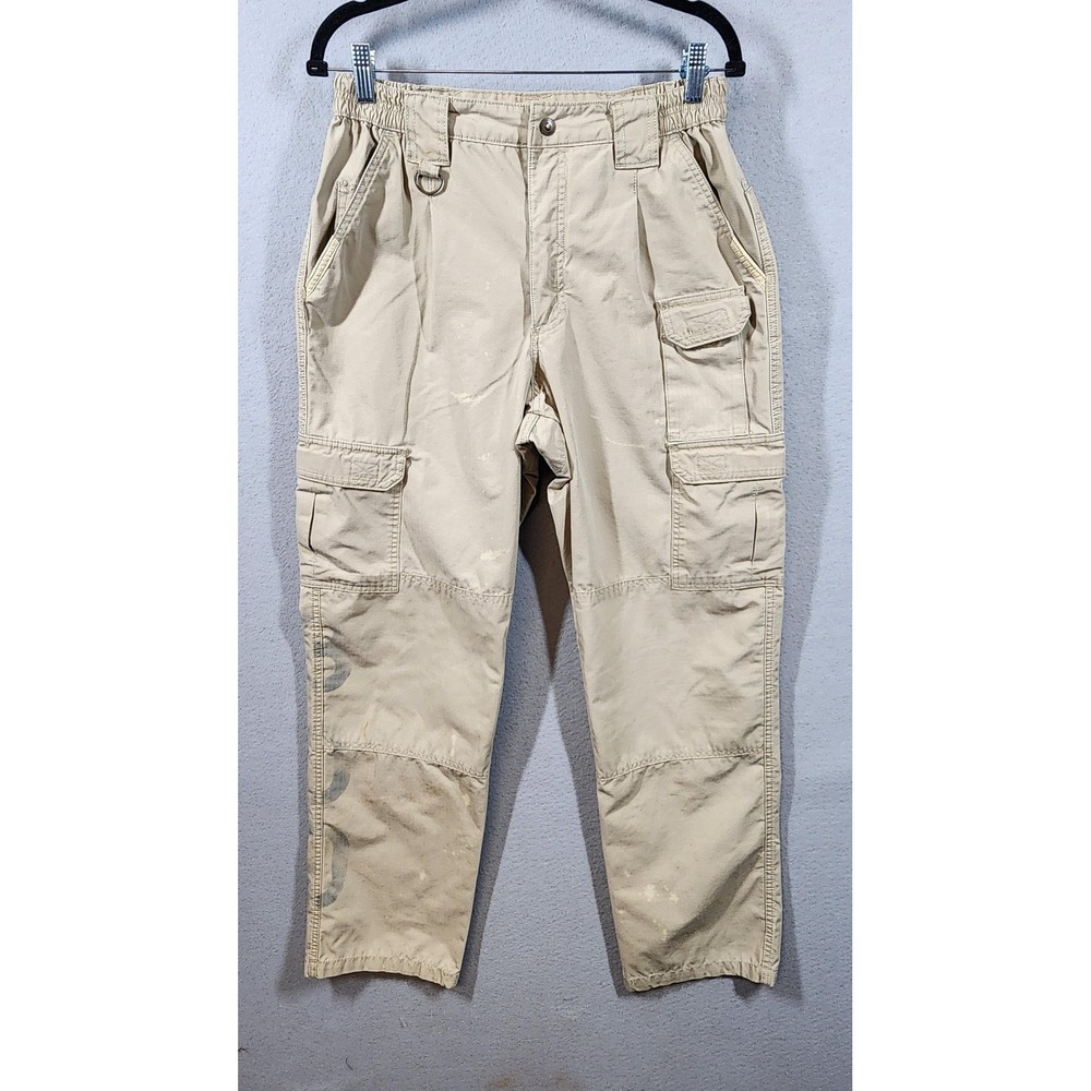 Propper Tactical Cargo‎ Pants Mens 34x34 Khaki Ripstop Utility Workwear Outdoor
